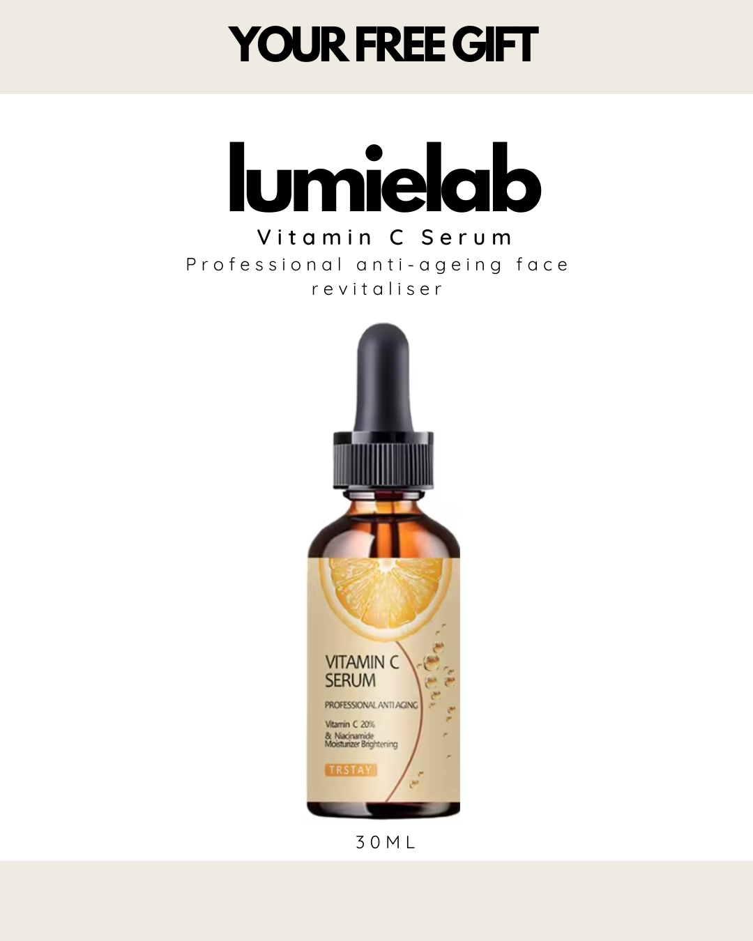 Vitamin C Serum- Free Gift!