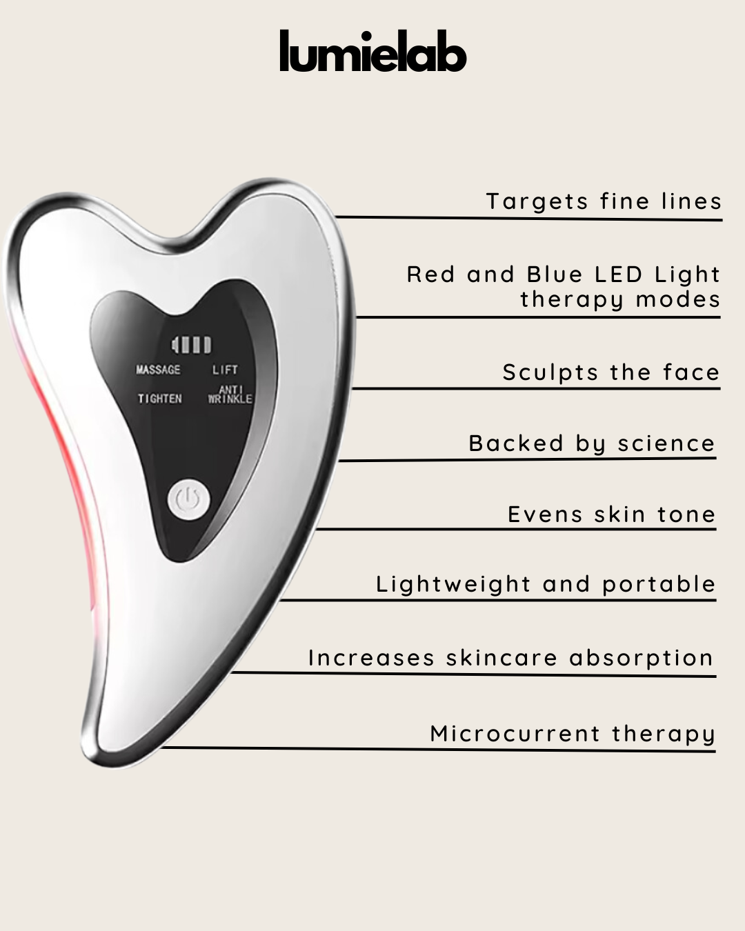 LumieGlow Electric Gua Sha